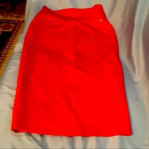New w/o tags  Red Thalia Soda Pencil Skirt size XS.